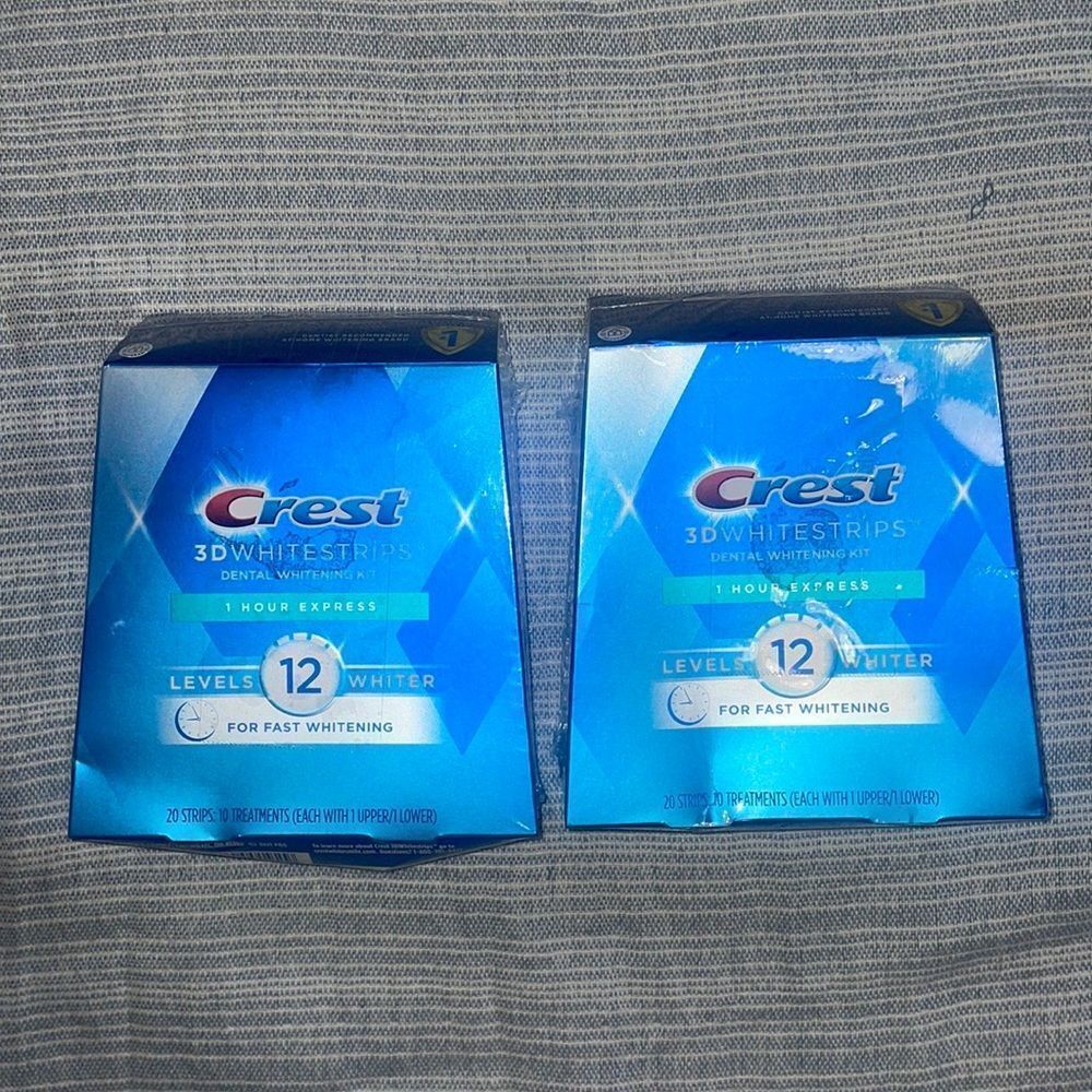 Crest 3D Whitestrips (2 box bundle) NWT Brand New Unopened